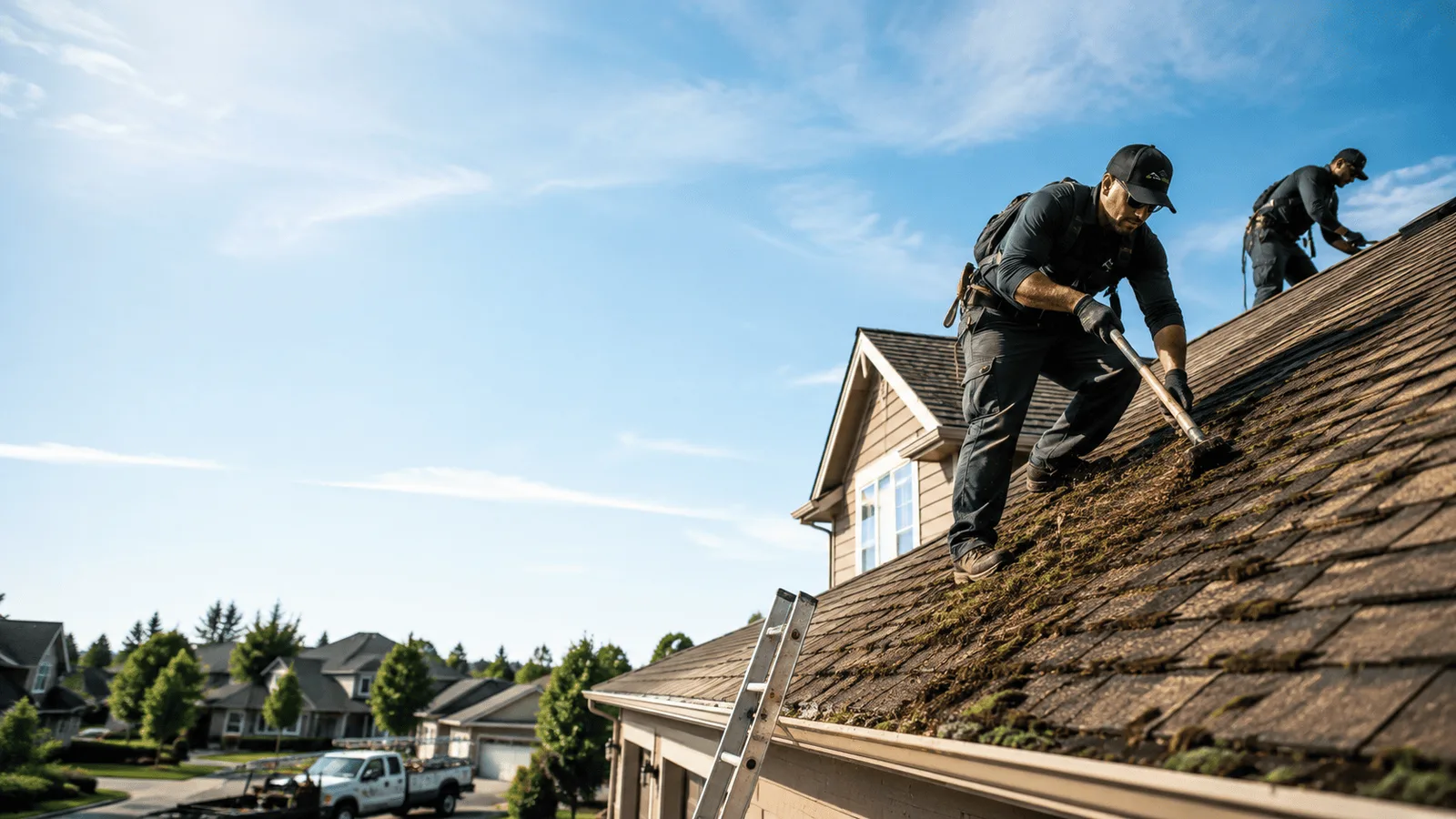 Roof Moss Removal in Mabie, WV near me